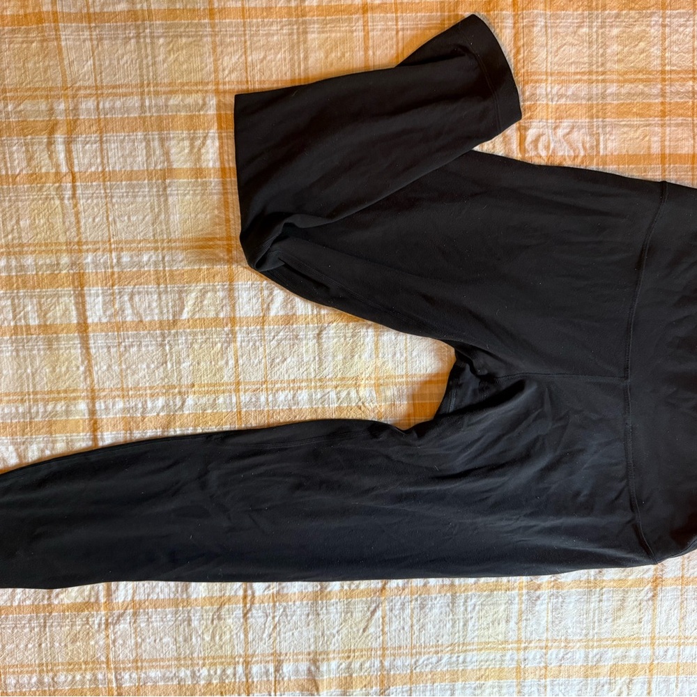 Lululemon Black Align Yoga Pants size 10 short